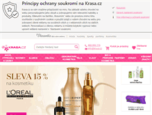 Tablet Screenshot of krasa.cz